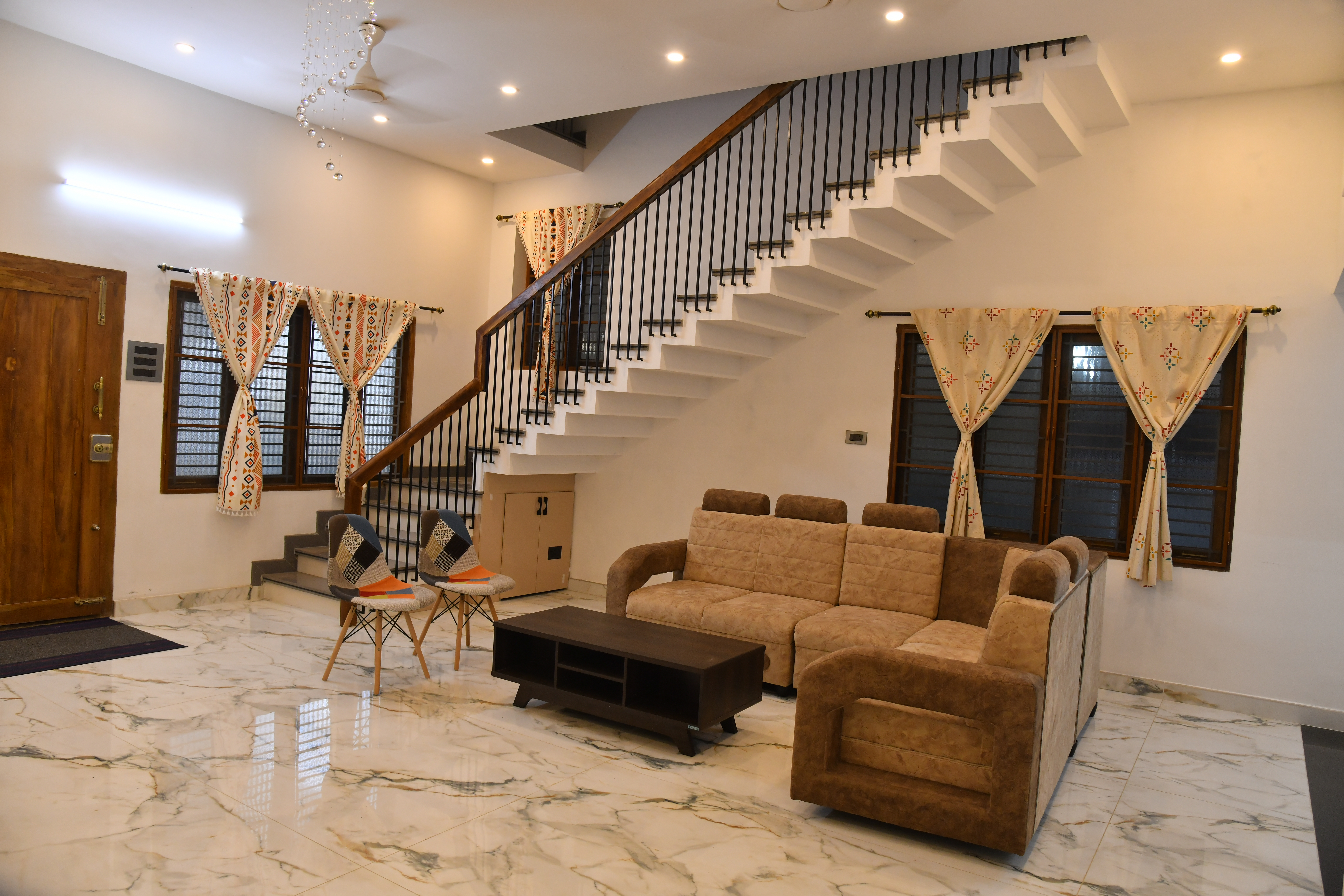 Luxury 2BHK family suite interior — Aadhya Abode luxury vacation home Kanyakumari